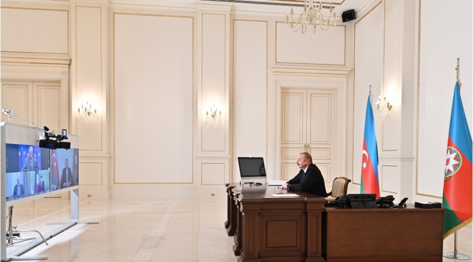 ilham-eliyev-makron-sharl-mishel-ve-pashinyanin-ishtiraki-ile-videoformatda-gorush-kechirilib-foto