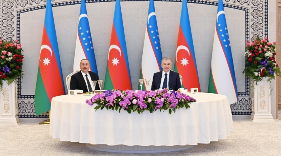 shavkat-mirziyoyev-terefindenprezidentilham-eliyevin-sherefine-qebul-teshkil-edilib-yenilenib