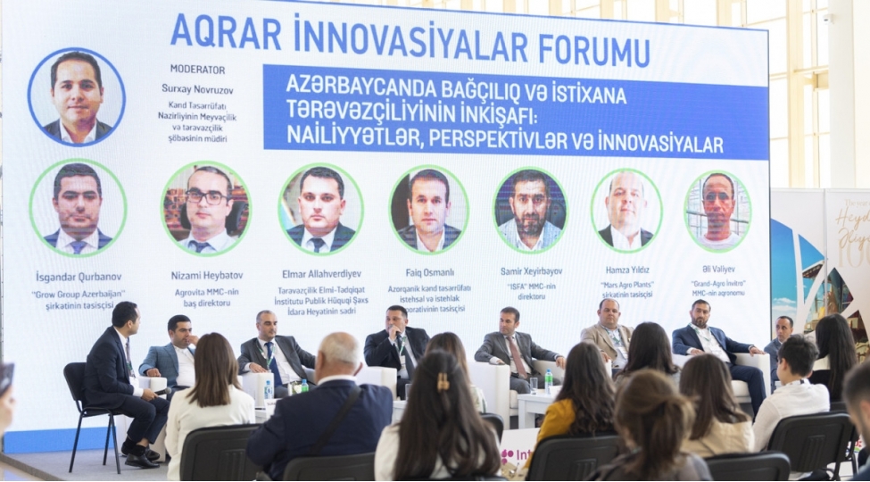 caspian-agro-cherchivesinde-aqrar-saheye-dair-panel-sessiyalar-kechirilir