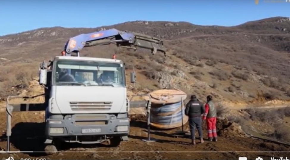 azerishiq-ishgaldan-azad-edilen-kelbecerde-kohne-xetleri-yenisi-ile-evezleyir-video