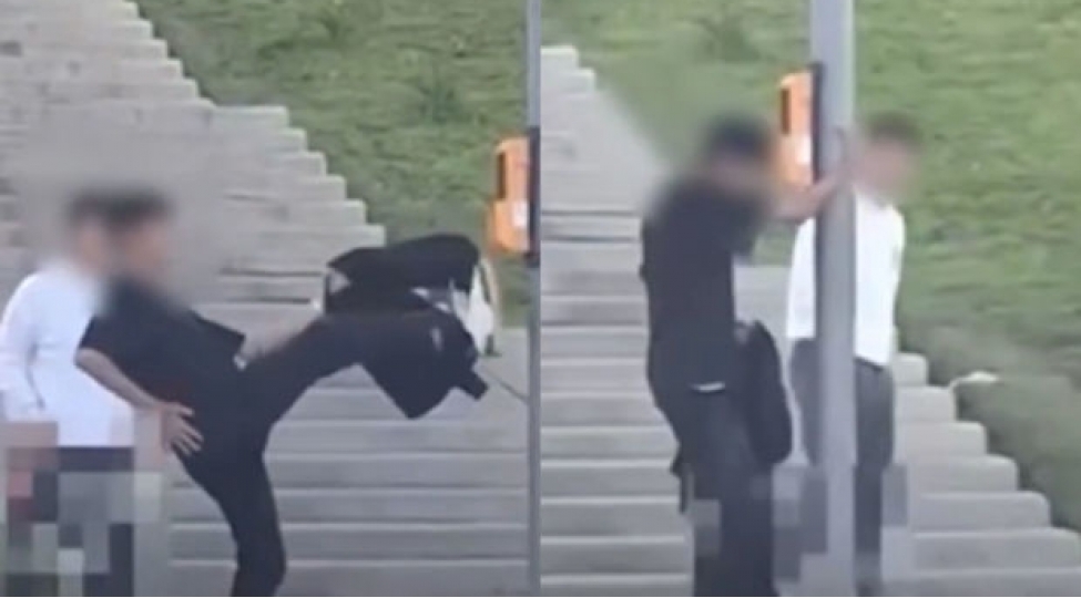 ishiqforu-tepikleyib-kelle-atdi-video