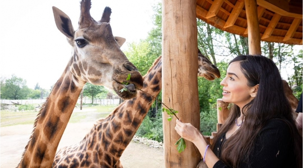 leyla-eliyeva-berlin-zooparkindan-goruntuler-paylashib