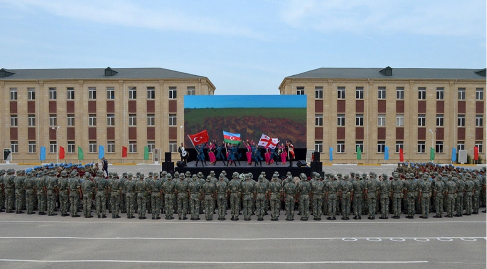 azerbaycan-turkiye-ve-gurcustan-xususi-teyinatlilarinin-teliminin-baglanish-merasimi-kechirilib-video