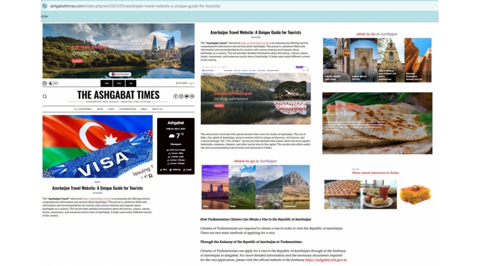 ashgabattimes-portalinda-azerbaycanin-turizm-potensiali-haqqinda-meqale-derc-edilib