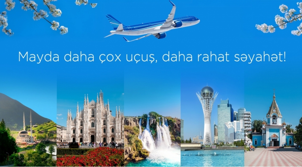 azal-may-ayinda-bir-sira-istiqametlerde-uchushlarin-sayini-artirir