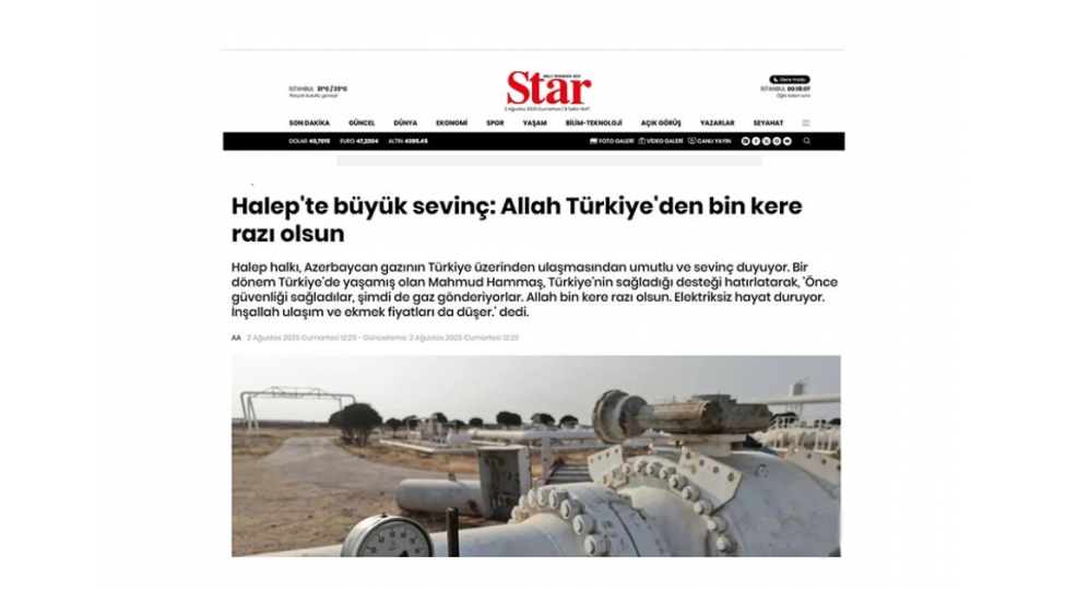 star-qezeti-turkiye-ve-azerbaycanin-enerji-emekdashligi-suriya-uchun-heyati-ehemiyyet-dashiyir