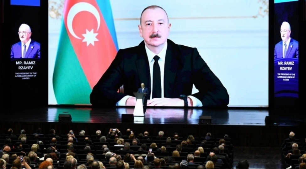 Prezident İlham Əliyev Beynəlxalq Hakimlər Assosiasiyasının 67-ci Baş Assambleyasının iştirakçılarına müraciət edib - 