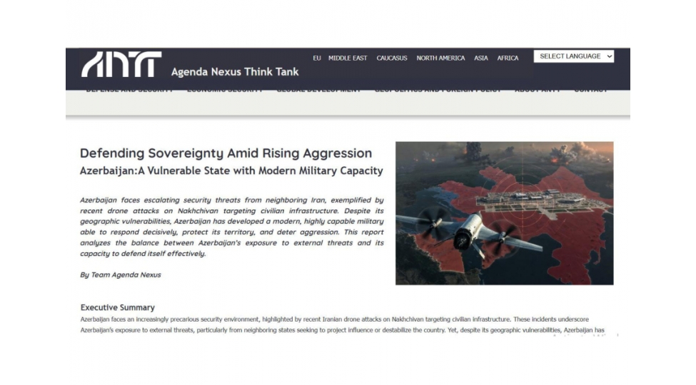 agenda-nexus-platformasinda-azerbaycanin-tehlukesizlik-ve-herbi-potensiali-tehlil-edilib