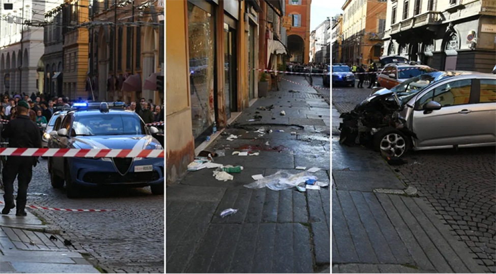 il-giornale-italiyada-avtomobil-izdihamin-uzerine-surulub
