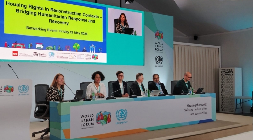 wuf13-cherchivesinde-bohran-ve-yenidenqurma-sheraitinde-menzil-huquqlari-muzakire-olunur