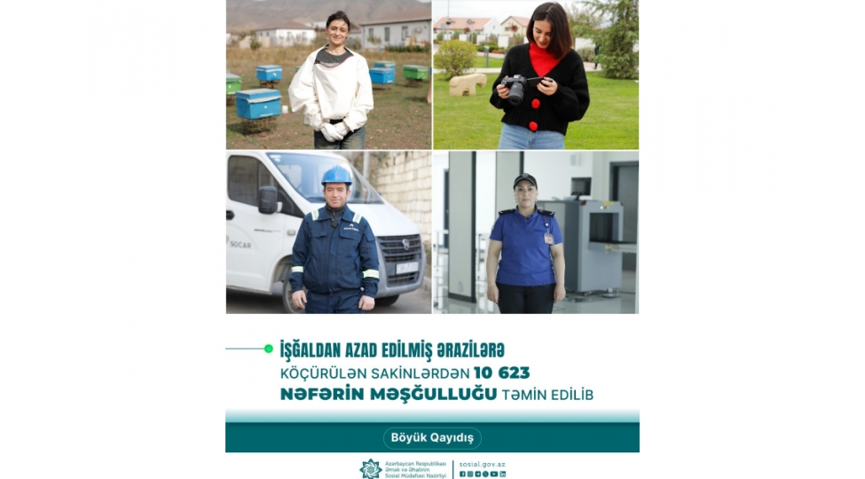 ishgaldan-azad-edilmish-erazilere-kochurulen-sakinler-meshgulluq-ve-sosial-destek-tedbirleri-ile-ehate-olunublar