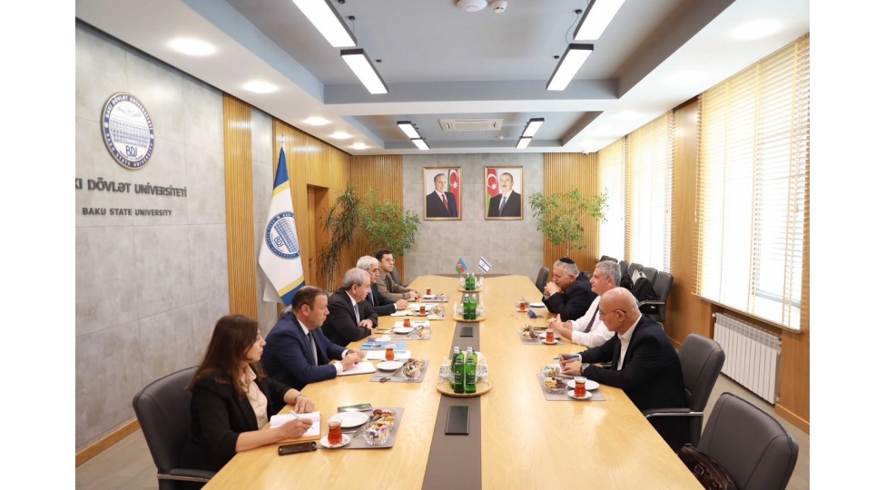 israilin-bar-ilan-universitetinin-vitse-prezidenti-zeev-zalevskinin-rehberlik-etdiyi-numayende-heyeti-bdu-da